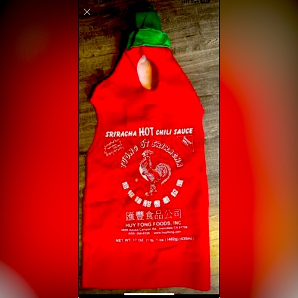 Other - Unisex Hot Sauce and Leggings Halloween Costume